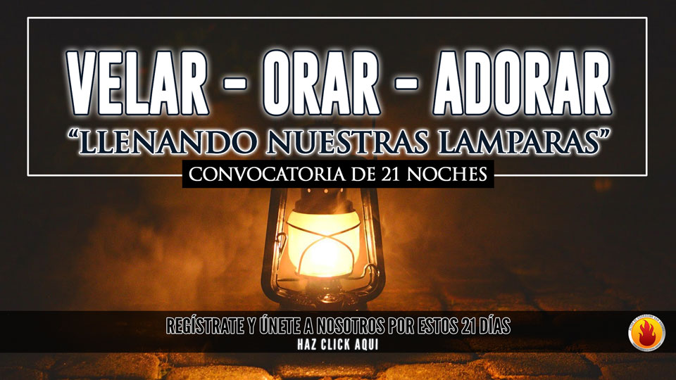 2020 Altar de Adoracion Convocatoria 21 Dias